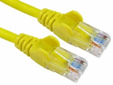 RJ45 Ethernet Cable Fast Cat6 Network Gaming UTP LAN Snagless Patch Lead LOT