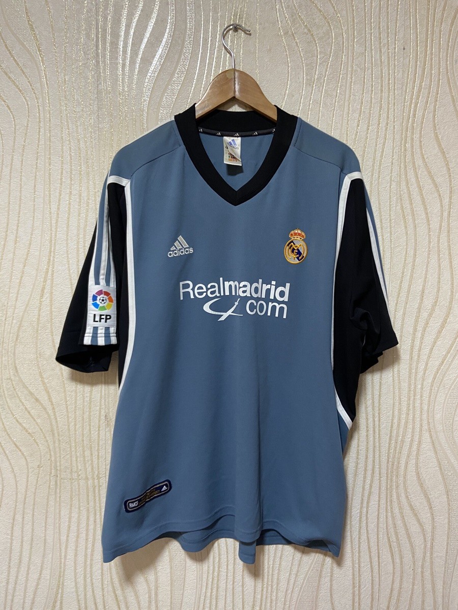 REAL MADRID 2001 2002 THIRD SHIRT JERSEY ADIDAS 695853 sz XL REAL MADRID 2001 2002 THIRD SHIRT JERSEY ADIDAS 695853 sz XL