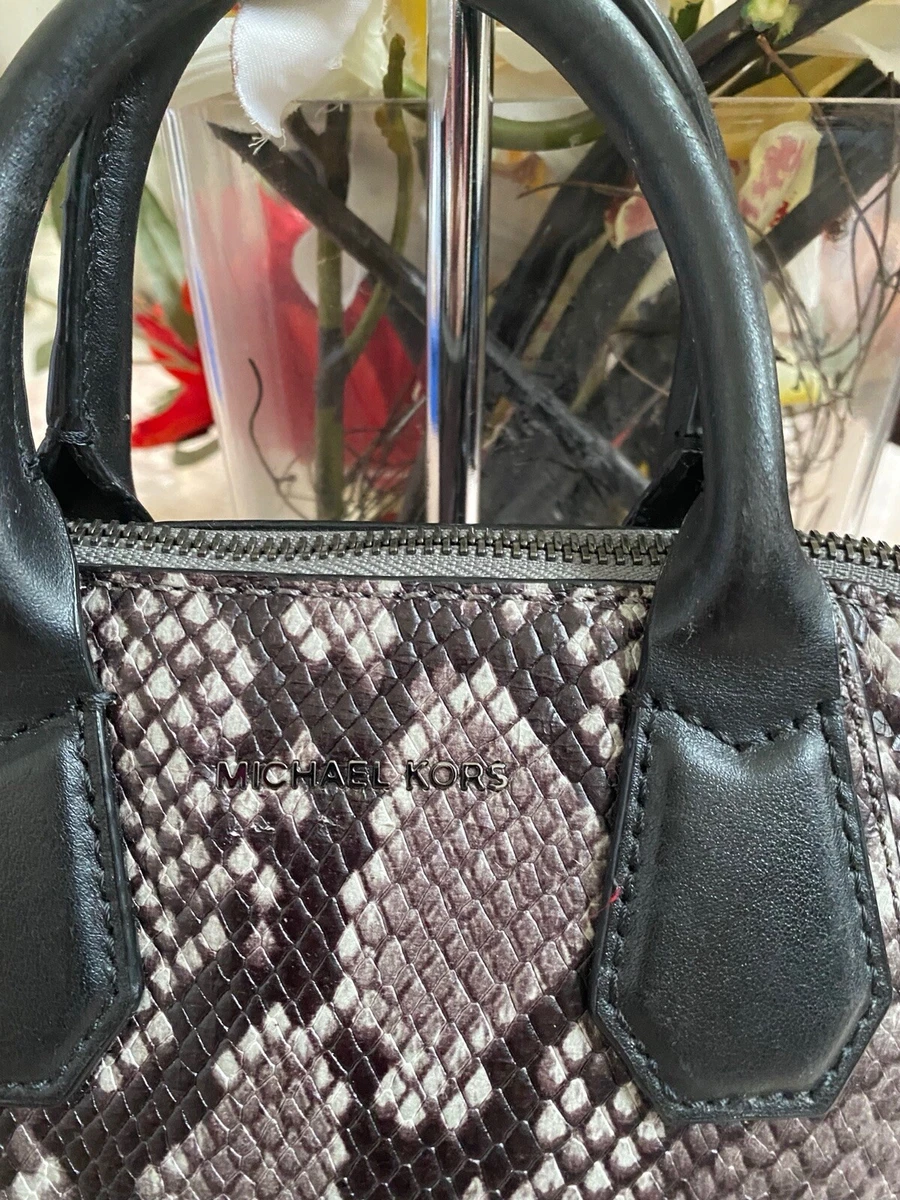 Michael kors sale python bag grey