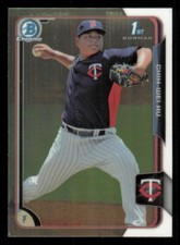 2015 Bowman Chrome Prospects Chih-Wei Hu Minnesota Twins #BCP112