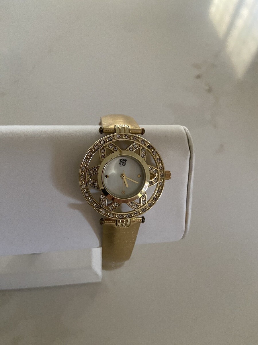 Elegant White Watch with Crystal Accents Ladies Watches With Crystals - Etsy main image 3