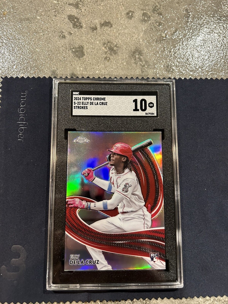 2022 Topps Chrome LACROIX ラクロワ 直筆サインカード 2024 Topps Chrome - Strokes #S-22 Elly De La Cruz (RC) SGC