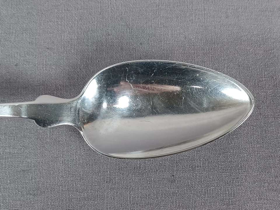 Juego de 6 cucharas de plata Canfield Bro & Co Baltimore "Thomas" moneda C.1845-1881 Foto 3 de 4