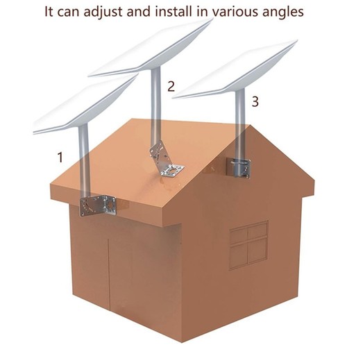 Effortless Installation for Starlink Short Wall Mount Adjustable Bracket - Bild 11 von 12