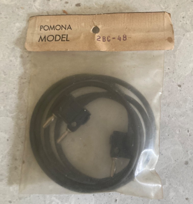 Black Pomona Dual BNC 2BC-BNC-48