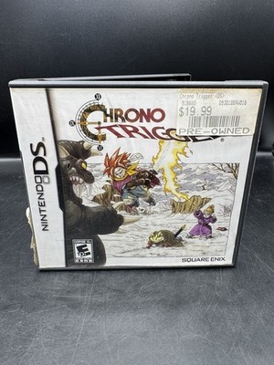 Chrono Trigger DS. CIB. Authentic. With Poster Read