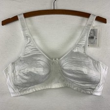 Amoena Bella SB Mastectomy Pocket Wire Free Bra 2114 White 40A Post Surgery