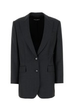 DOLCE & GABBANA Graphite Wool Blazer New & Authentic