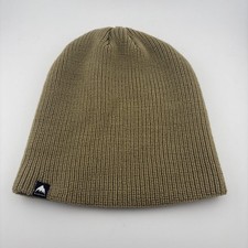 Burton Winter Hat Beanie Snow Ski Tan Travel Comfort Warmth Outdoor Camp Style