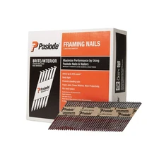 Framing Nails, 650830, 30 Degree RounDrive Brite, 3 inch x.131 Gauge, Smooth,