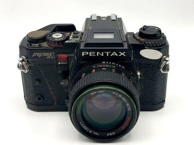 Pentax program A + Hanimex 80-200mm f/4.5 Kit Set Analog SLR 35mm Kamera