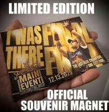 OFFICIAL WWE SOUVENIR MAGNET JOHN CENA FINAL ...