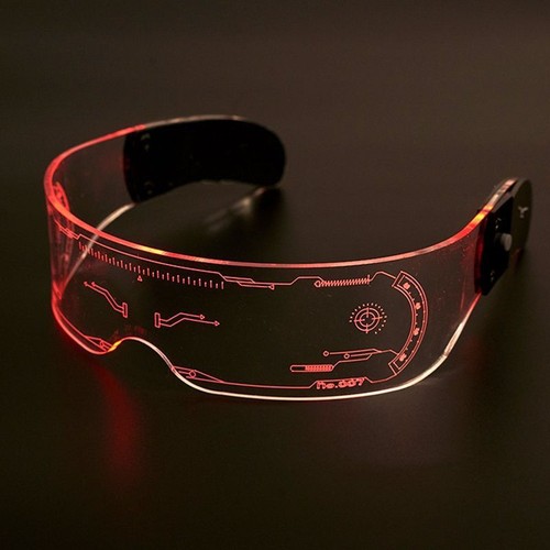Gafas de ciclismo iluminadas por LED con iluminación nocturna anticolisión - Imagen 7 de 27