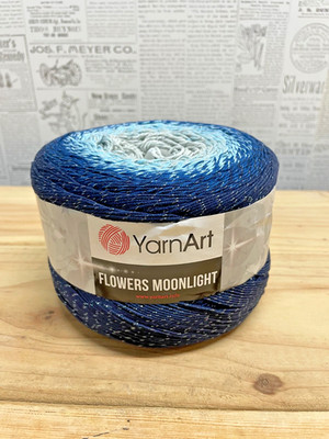 YarnArt Flowers Moonlight Glitter Cotton Yarn - 1,093 Yards *NEW*
