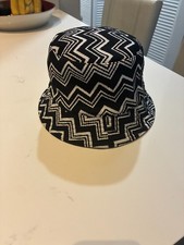 MISSONI Logo black and white Reversible Bucket Hat, Sz Small b5806ccb147c47af939d638bfba66b  main image 3