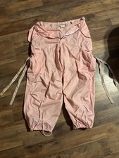 1990s Light Pink Vintage UFO Rave Pants Size Small From Hot Topic