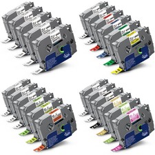 TZe-231 TZ-231 For Brother P-Touch PT-D210 H110 White Standard Laminated Label