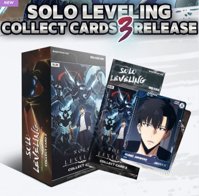 Solo Leveling Collect Card Vol.3 Booster Box Korean TCG 1Box