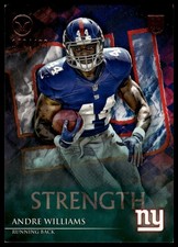 2014 Topps Valor Andre Williams #10 Strength 172/499 Rookie
