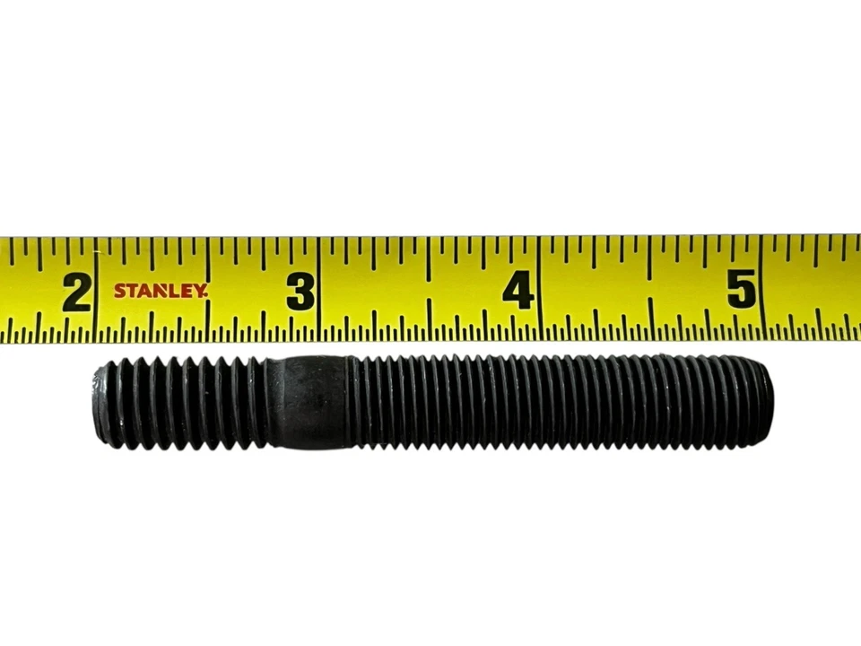 Tuercas de pernos de colector de escape 7/16" Mercury Ford Lincoln grado 8 4 piezas HECHO EN EE. UU. #AX Foto 3 de 4