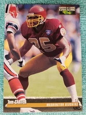 1995 CLASSIC PRO LINE TOM CARTER #134 WASHINGTON REDSKINS 