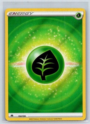 Grass Energy 152/159 Texture Crown Zenith Holo NM