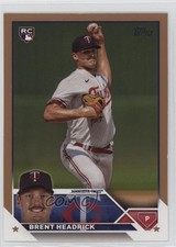 2023 Topps Update Gold /2023 Brent Headrick #US54 ng3