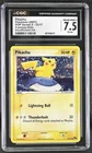 CGC 7.5 Pikachu 2007 POP Series 5 12/17 Cosmos Holo Pokemon Card