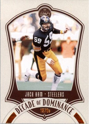 2021 Panini Legacy Decade of Dominance #4 Jack Ham - FB