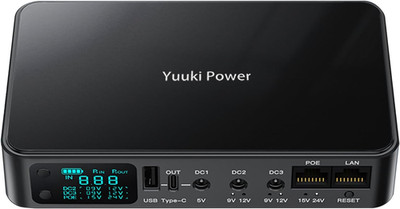 Portable Mini UPS for Wifi Router - 10400mAh Battery Backup Power