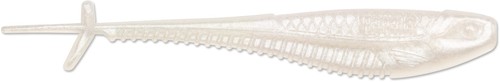 Drop Shot Fishing Lure - Soft Plastic Minnow Bait Pearl White 2-1/2 - Picture 1 of 5
