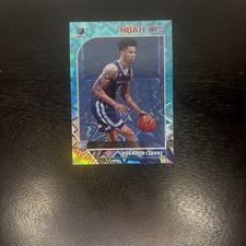 2019-20 Panini NBA Hoops - Brandon Clarke #217 Teal Explosion (RC)