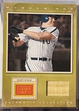 2012 Panini Golden Age - Museum Age Authentic Material Rusty Staub #11 (MEM)