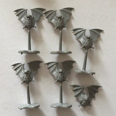 Warhammer Quest 1995 Riesenfledermäuse Set 5 Plastik Miniaturen plus 1 ohne Base