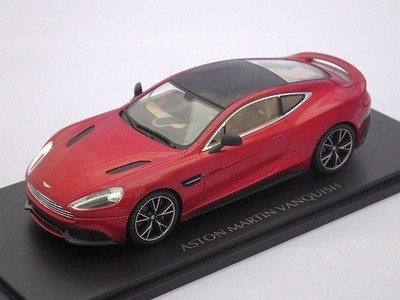 Kyosho 05581VR 1/43 Aston Martin VANQUISH COUPE 2 Volcano Red New