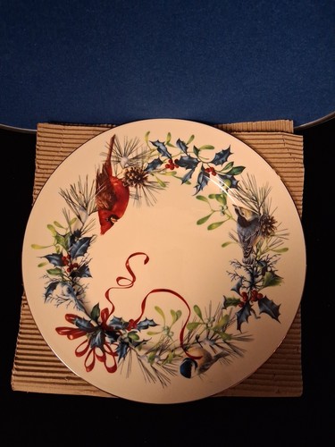 Lenox Winter Greeting Dinner Plates, ONLY 5 , UNUSED. (READ) - Picture 13 of 20