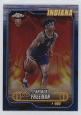 2024-25 Topps Chrome Blue Basketball Refractor Enrique Freeman #111 09br