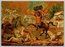 Roman Centaur Mosaic State Museum of Berlin Continental Postcard