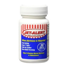 Caffeine Tablets 30 Count 100 Mg by Jet-Alert