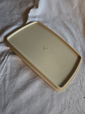 Vintage Tupperware  Nur  Deckel 769 Beige