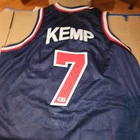 Shawn Kemp Signed Autographed  Custom USA Basketball Jersey XL Beckett Witnessed