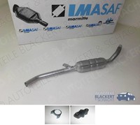 Imasaf ESD Auspuff Endtopf für Fiat 128 Coupe AC 1.1/1.3 Berlinetta