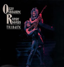 2xLP Ozzy Osbourne Randy Rhoads Tribute 1ST PREES W/ OUTLINED EPIC LABEL LOGO