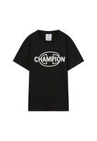 Champion Legacy Jungen Graphic Crewneck T-Shirt Schwarz GrößE