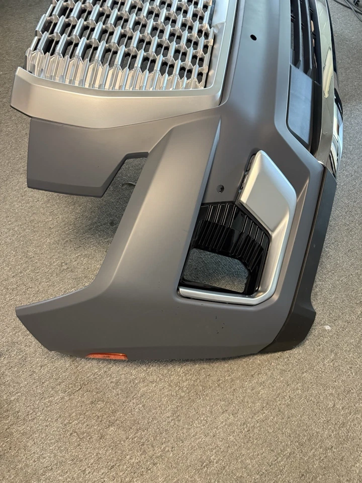 Fit 2021 - 2024 GMC Yukon Front Bumper Assembly with Grille W/ 4 Sensor Hole - Image 2 of 4