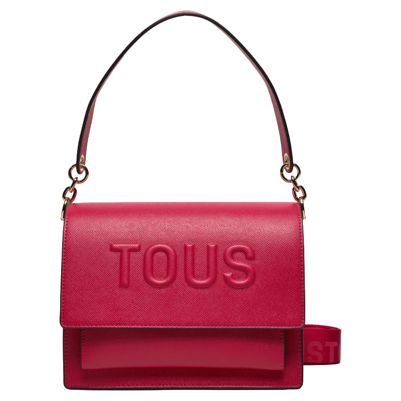 Tous Brenda Medium Audree Crossbody Bag Fuchsia Handbag