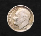 💰1956-P Silver Roosevelt Dime 90% Silver Circulated US Coin No Reserve Auction