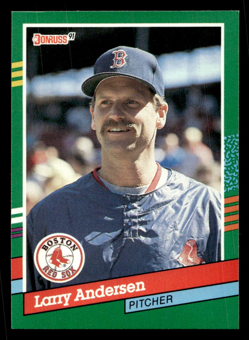 1991 Donruss - Larry Andersen Baseball card #665 Boston Red Sox Raw Trading Card