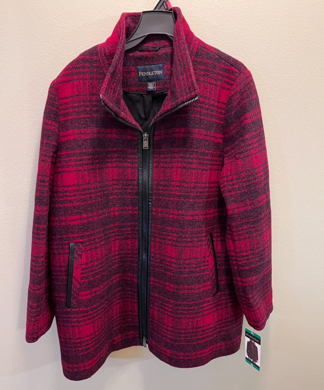 Pendleton Women's Wool Blend Walker Coat ~ Size XL