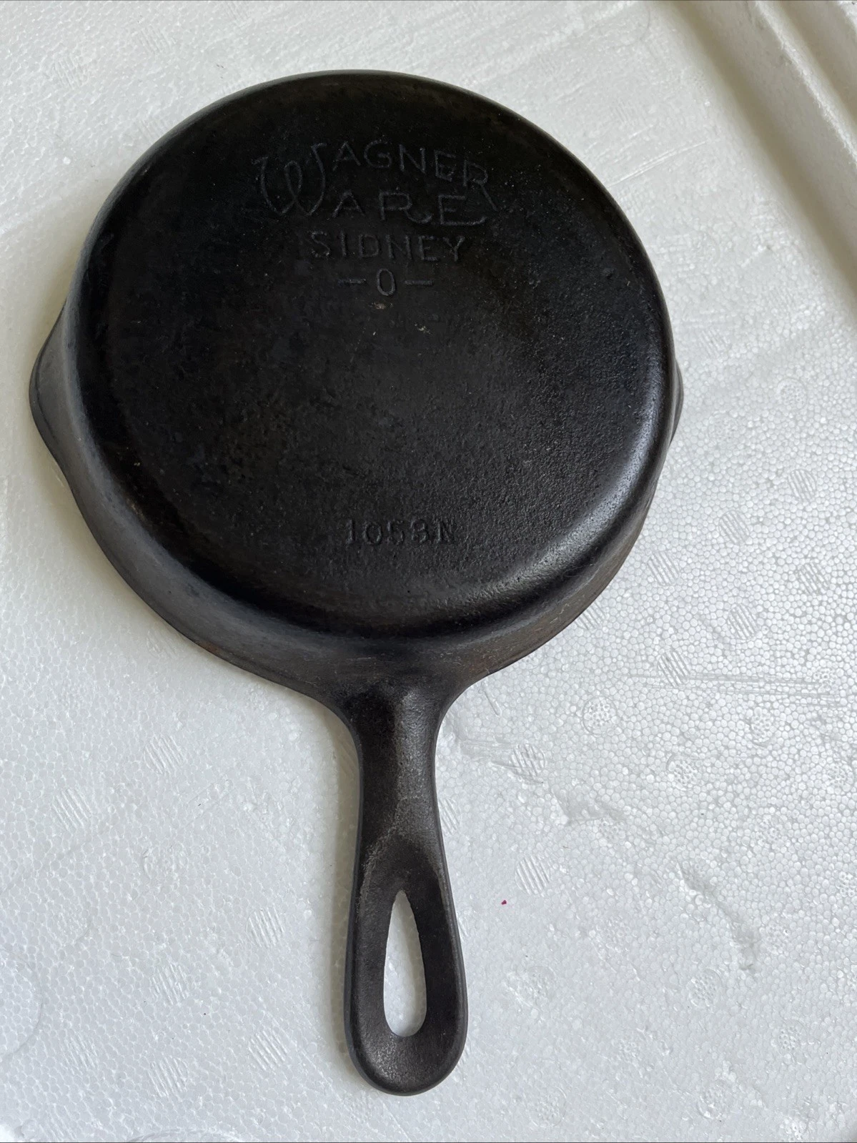 Wagner Ware Sidney 0 Cast Iron Skillet 3 #1058 N